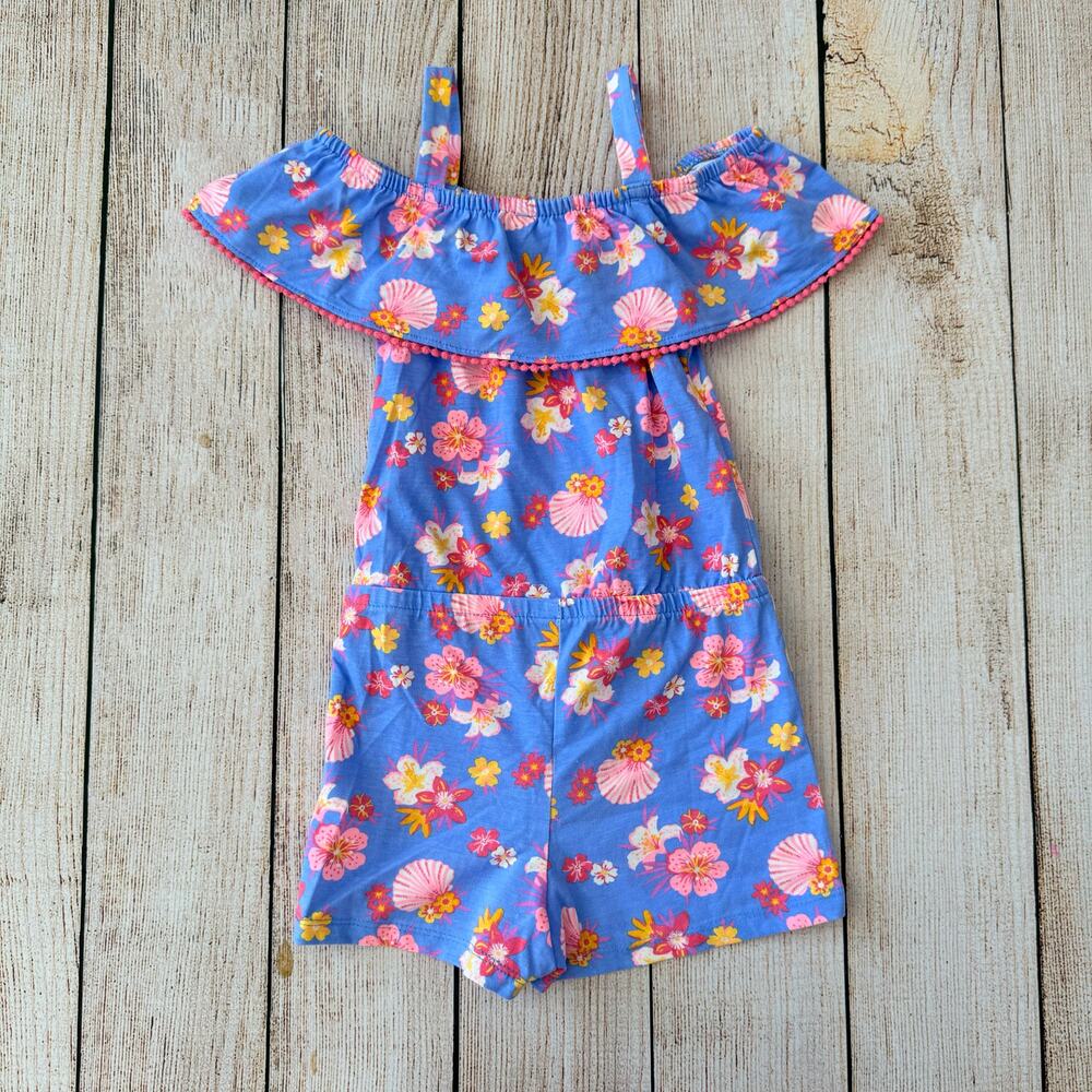 NWOT - Girls Small 5/6 - Tommy Bahama - Cold Shoulder - Romper